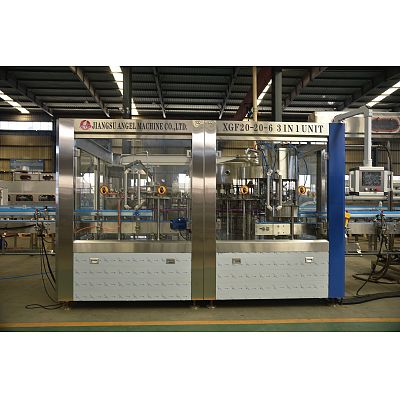 一次性桶裝水旋轉(zhuǎn)灌裝機